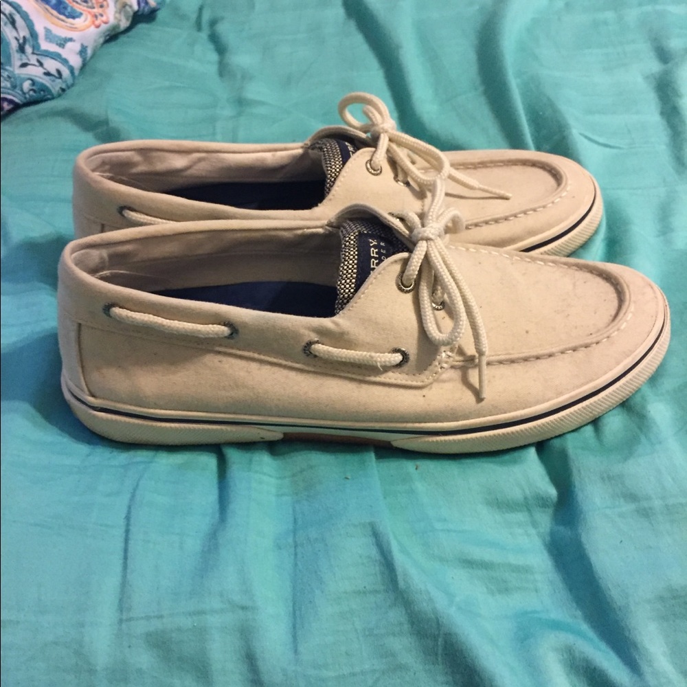 Beige Sperry’s (Men’s 11)